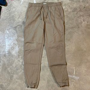 Old navy khaki joggers